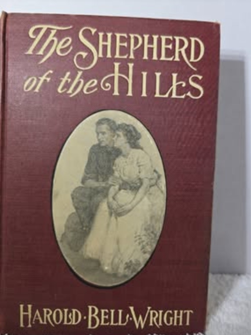 The Shepherd of the Hills by Harold B. Wright Vintage 1907 Hardcover Antique